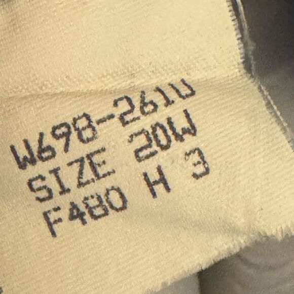 Vintage Pendleton Size XL White Blue Plaid Wool Academia Skirt - Picture 11 of 11